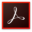 Adobe Acrobat Reader Icon 32px