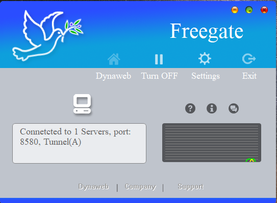 Freegate Screenshot