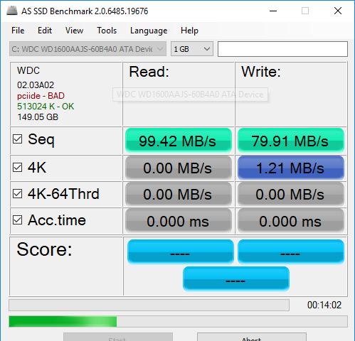 AS SSD Benchmark Review