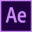 Adobe After Effects CC Icon 32px