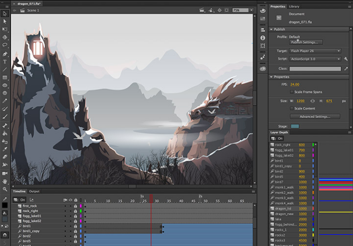 Adobe Animate CC Screenshot