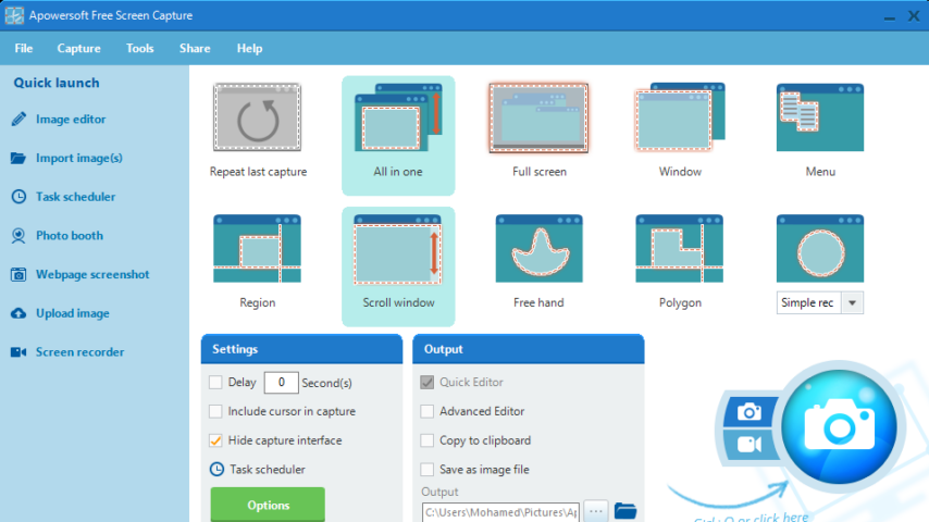 Apowersoft Free Screen Capture Review