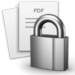 PDF Page Lock Icon 75 pixel