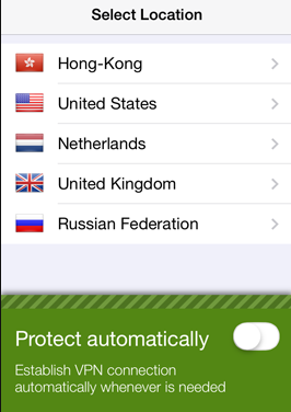 Seed4me VPN Screenshot 1