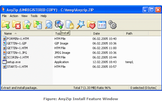 AnyZip Screenshot