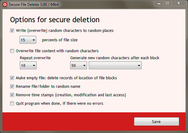 CyRobo Secure File Deleter Review