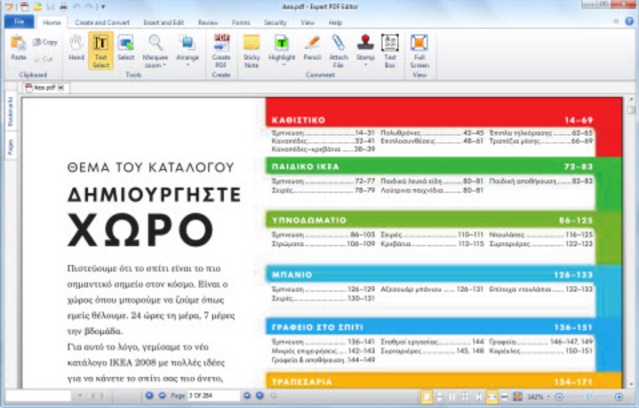 Expert PDF Editor Screenshot