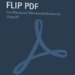 Flip PDF Icon 75 pixel
