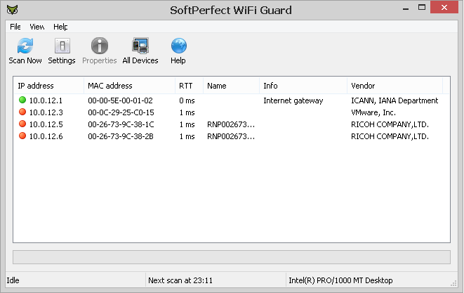 SoftPerfect WiFi Guard Review