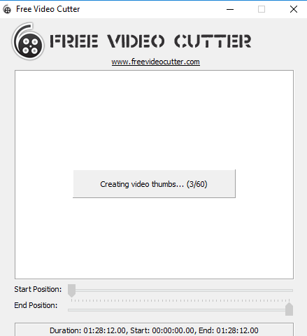 Free Video Cutter Screenshot 1