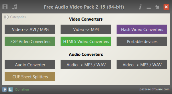 Pazera Free Audio Video Pack Review