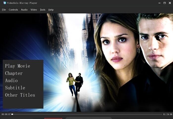 VideoSolo Blu-ray Player Screenshot