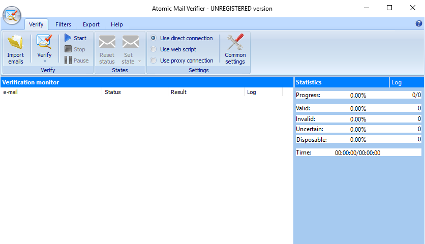 Atomic Mail Verifier Screenshot 1