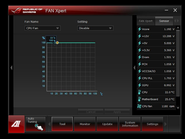 FAN XPERT+ Screenshot